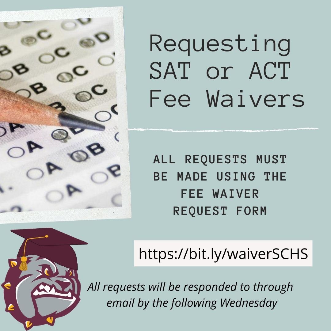 Testing Information / Requesting a Fee Waiver for SAT or ACT